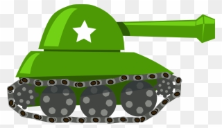Big Image - Cartoon Tank Clipart