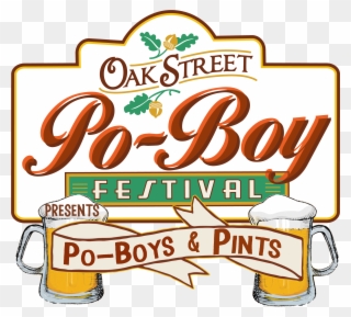 Ride Clipart Street Festival - Oak Street Po-boy Festival - Png Download