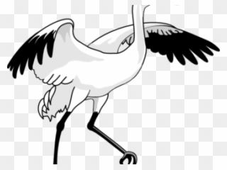 Swan Clipart Standing - Sandhill Crane Clip Art - Png Download