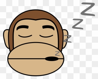 Ape Monkey Gorilla Drawing Download - Monkey Emoji Clipart