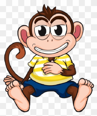 Monkey - Funny Pics Of Cartoon Monkeys Clipart
