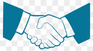 Download Handshake Black And White Clipart Handshake - Shake Hands Clipart Black And White - Png Download