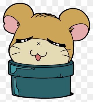 Hamster Clipart Colour - Hamtaro Characters - Png Download