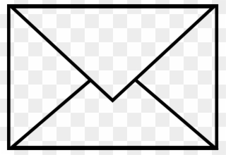 Envelope Black And White Clipart Envelope Paper Clip - Mail Black And White Clip Art - Png Download