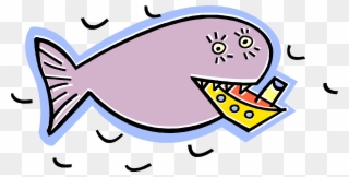 Hawk Clipart Secondary Consumer - Whale Eating Clipart - Png Download