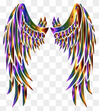 Big Image - Angel Wings Vector Png Clipart