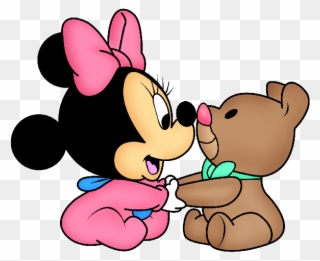 Disney Cartoon Png Clip Art Images On - Cartoon Baby Minnie Mouse Transparent Png