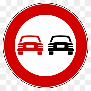 Street Signs Meanings Language - No Passing Road Signs Clipart