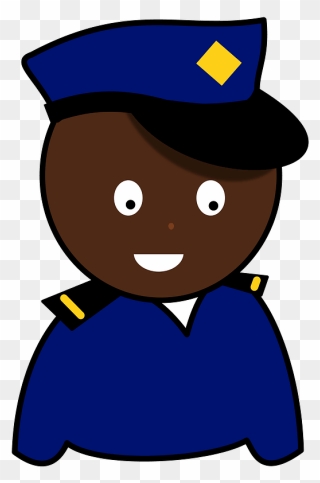 Police Officer Drawing Uniform Police Authority - Authority Clipart - Png Download
