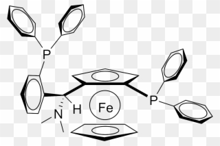 Family - Taniaphos - Formula - C43h39fenp2 - Mw - 687 Clipart