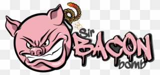 Join Sir Bacon Bomb In His Fight As He Battles Vicious Clipart