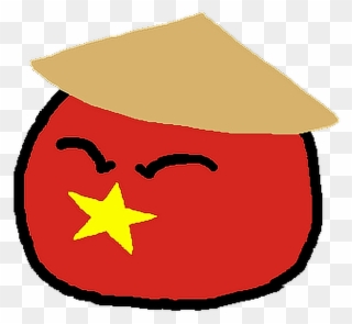 Vietnamball Countryballs Vietnam Vietnamese Communism Clipart