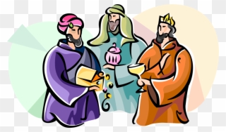 Three Wise Men Of Epiphany Clipart