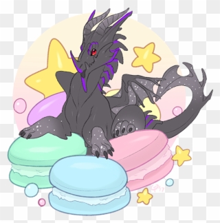 Dragon Of Sweet Treat Clipart