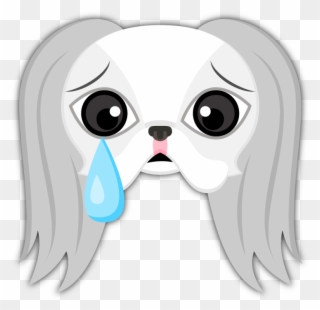 Japanese Chin Emoji Stickers Are You A Japanese Chin Clipart