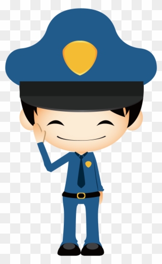 Cartoon Cute Police Transprent Png Free Download Ⓒ Clipart
