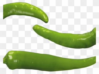 Green Clipart Chili Peppers - Png Download