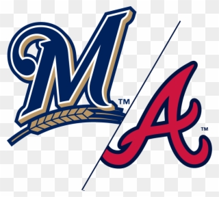 Milwaukee Brewers At Atlanta Braves Clipart