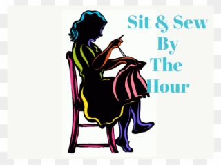 Sit & Sew By The Hour Clipart