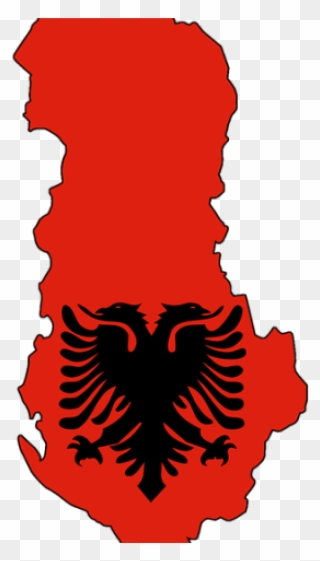 Albania Flag Clipart North - Png Download
