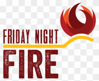 Friday Night Fire Church Logo Design Clipart