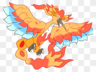 Pokemon Clipart Moltres - Png Download