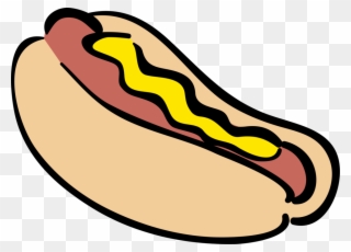 Vector Illustration Of Cooked Hot Dog Or Hotdog Frankfurter Clipart