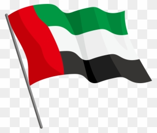 The United Arab Emirates Clipart Flag - Png Download