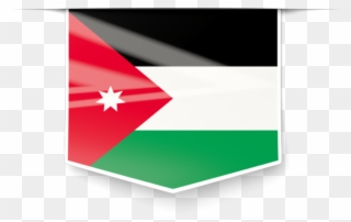 Jordania Clipart Jordan Flag - Png Download