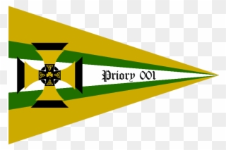 Celtic Cross Templar Knight Priory Pennant Clipart