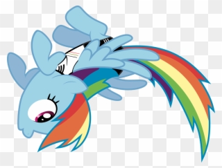 Free Png Download Rainbow Dash Fly Png Images Background - My Little Pony Rainbow Dash Flying Fast Clipart