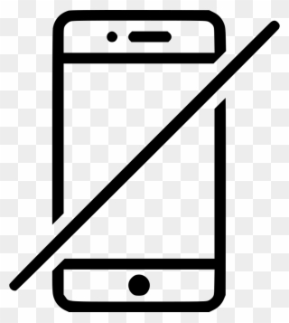 No Phone Device Call Smartphone Tel Comments - No Smartphone Icon Png Clipart