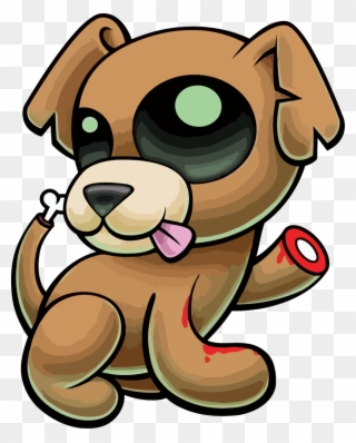 Cartoon Zombie Dog Clipart