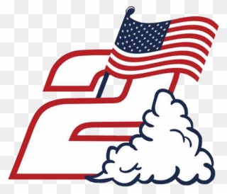 2 Number Emoji America Flag Usa Americanflag Goingfor2 - Nascar Playoff Emojis Clipart