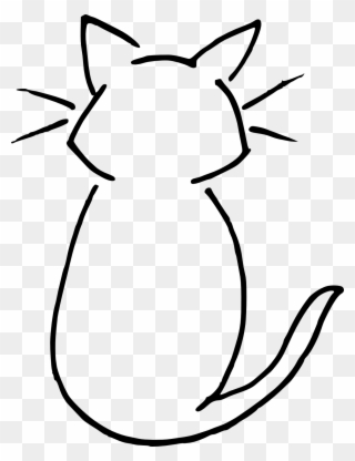 Free Download - White Cartoon Cat Png Clipart