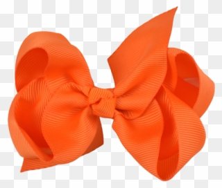 Orange Ribbon Bow Png Clipart