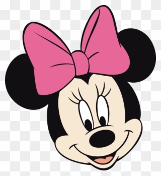 Minnie Mouse Face Clip Art - Minnie Mouse Face Png Transparent Png