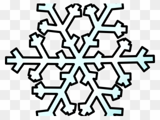 Snowflakes Clipart Weather - Snowflake Clipart - Png Download