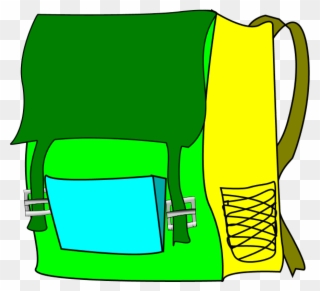 School Bag Vector Clip Art - School Bag Clip Art - Png Download
