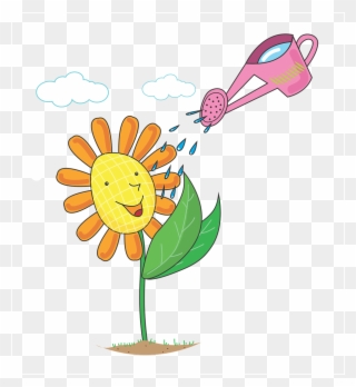 Plants,flowers,flowers On The Water Cycle,water Blades,free - El Ciclo De Las Flores Clipart