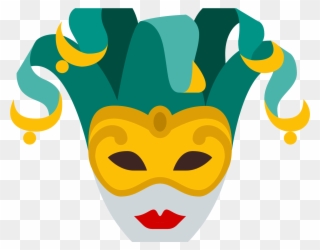 Venice Clipart Masquerade Mask - Mascaras Carnaval Png Transparent Png
