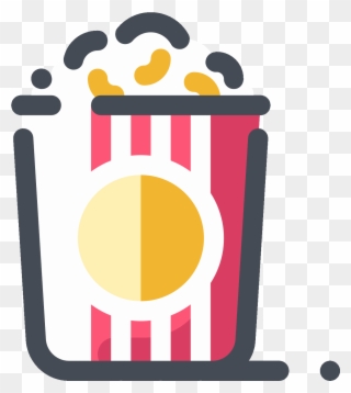 Film , Png Download - Popcorn Png Icon Clipart