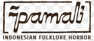 View Larger Image - Pamali Indonesian Folklore Horror Logo Png Clipart