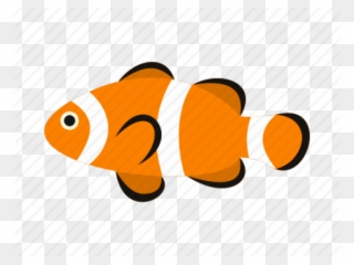 Clownfish Clipart Underwater - Clown Fish Icon - Png Download