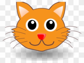 Kittens Clipart Face - Cartoon Cat Head - Png Download
