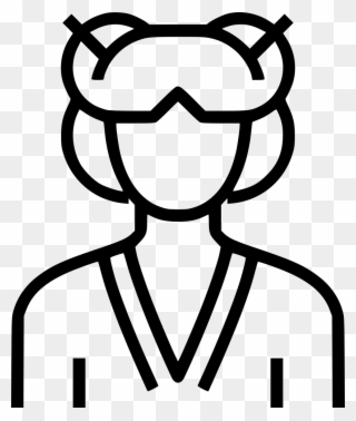 Geisha Comments Clipart