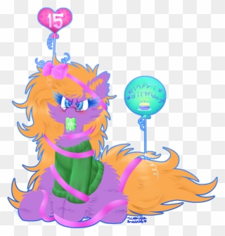 Vanillaswirl6, Balloon, Birthday, Bow, Clothes, Colored - Cartoon Clipart