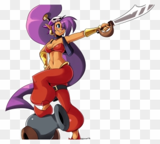 Earrings Clipart Pirate - Shantae And The Pirate's Curse Shantae Png Transparent Png