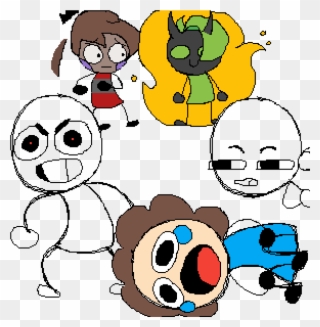Demons Are Known To Naturally Combust - Draw The Squad Transparent Clipart