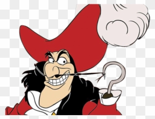 Disney Clipart Captain Hook - Captain Hook Png Peter Pan Transparent Png